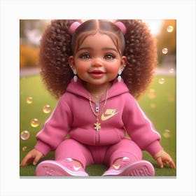 Nike Doll 4 Canvas Print