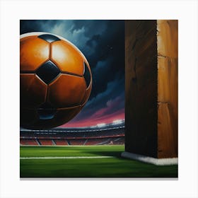 Soccer Ball Canvas Print