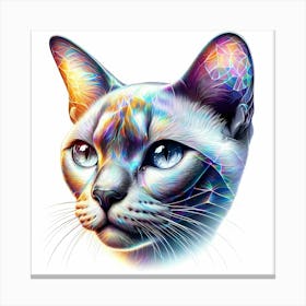 Creative Feline Cat Artwork 92 Canvas Print