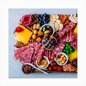 Charcuterie 1 Canvas Print