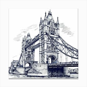 Tower Bridge London 1 Canvas Print