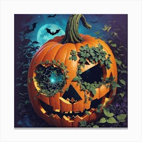 Halloween Pumpkin 1 Canvas Print