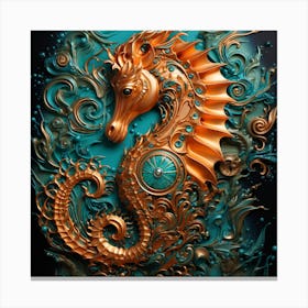 Seahorse 13 Canvas Print