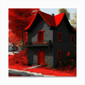 Casa barrio Canvas Print