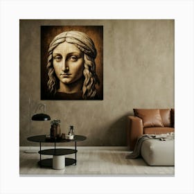 Leonardo Da Vinci Canvas Print