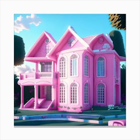 Barbie Dream House (139) Canvas Print