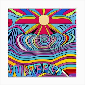 Winter - AI artwork Canvas Print