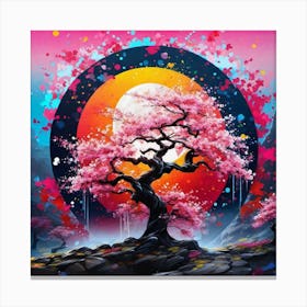 Cherry Blossom Tree 3 Canvas Print