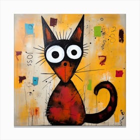 Cute Cat Canvas Print