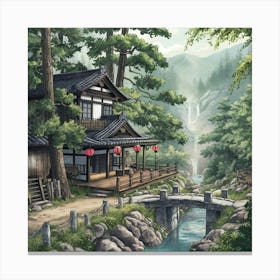 Chinese Art 54 Canvas Print