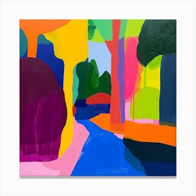 Abstract Park Collection Hyde Park London 8 Canvas Print