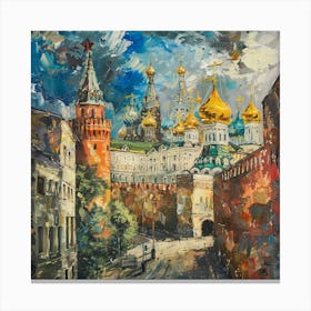 Moscow Kremlin 7 Canvas Print