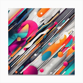 Abstract Abstract Art Canvas Print