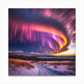 Aurora Borealis 124 Canvas Print