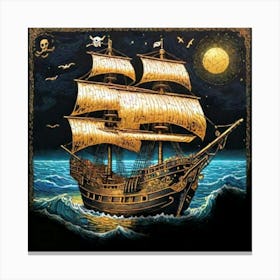 Pirate Ship Toile