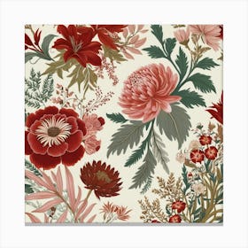 Floral Pattern 9 Canvas Print