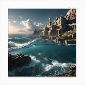 Depths Of The Imagination 8 Canvas Print
