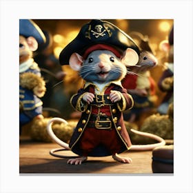 Pirates Of The Caribbean Canvas Print