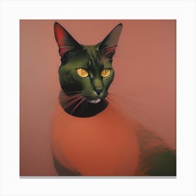 Cat Portrait Canvas Print