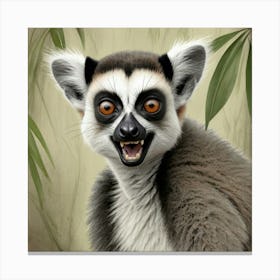 Lemur 13 Canvas Print