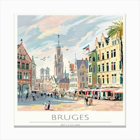 Bruges Canvas Print