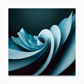 Spiral Paper - Paper Stock Videos & Royalty-Free Footage Canvas Print