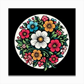 Russian Folk Art 1 Canvas Print