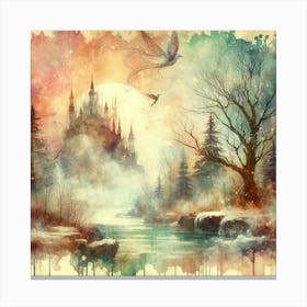 Fairytale Castle 3 Canvas Print