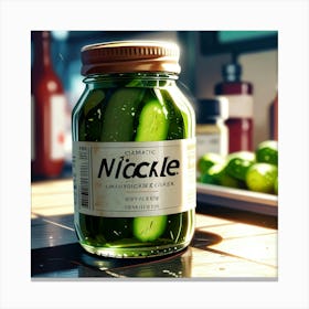 Default Pickles Art Print 2 Canvas Print