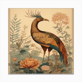 Peacock Canvas Print