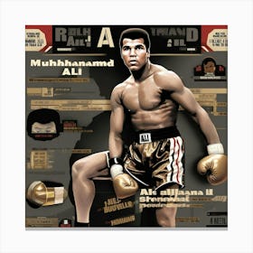 Muhammed Ali 2 Canvas Print