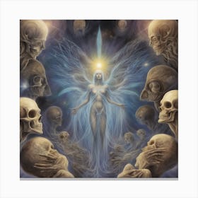 Angel Of The Dead Canvas Print