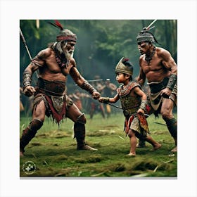 King Of The Jungle Canvas Print