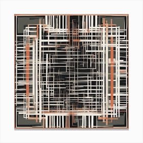 Abstract Squares 1 Canvas Print