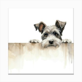 Schnauzer 24 Canvas Print