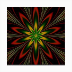 Fractal Artwork Idea Allegory Art Canvas Print