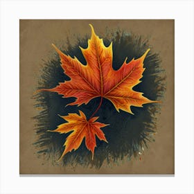 Autumn Leaves 14 Canvas Print