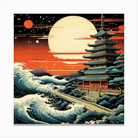 Asian Art Canvas Print