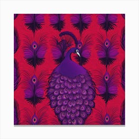 Peacock 8 Canvas Print