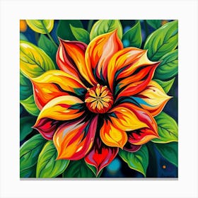 Dahlia 5 Canvas Print