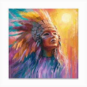 Indian Woman 1 Canvas Print