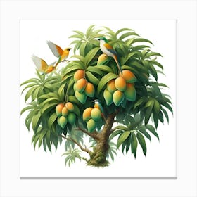 A Beautiful Mango Tree 4 Canvas Print