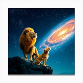 Lion King 2 Canvas Print