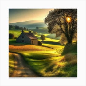 Country Road 18 Canvas Print