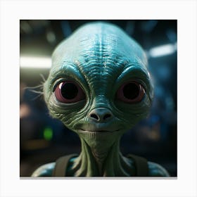 Alien Child 5 Canvas Print