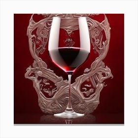 Glass Of Wine Canvas Print