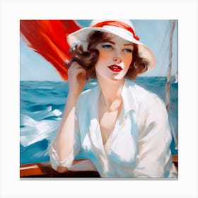 Sailor Girl Canvas Print