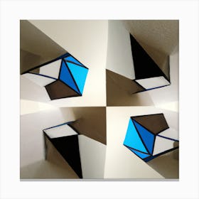 Geometric Shapes Canvas Print