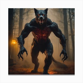 Werewolf Canvas Print