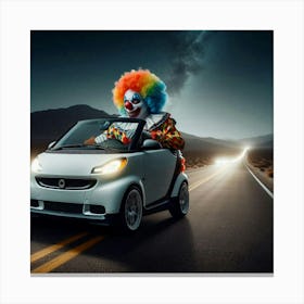 Clown Car 2 Canvas Print